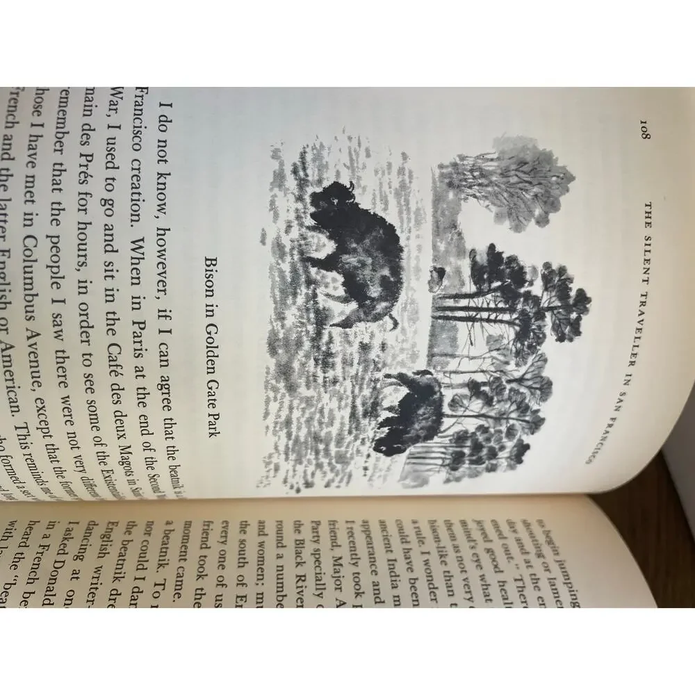 Silent Traveller in San Francisco Chiang Yee 1964 First Edition HC DJ Illustrate